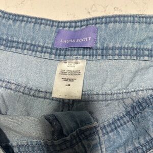 Laura Scott Denim Blue Women's Jeans